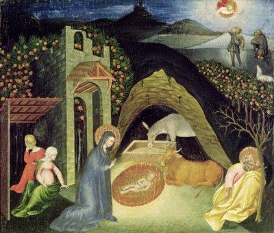 The Nativity by Giovanni di Paolo